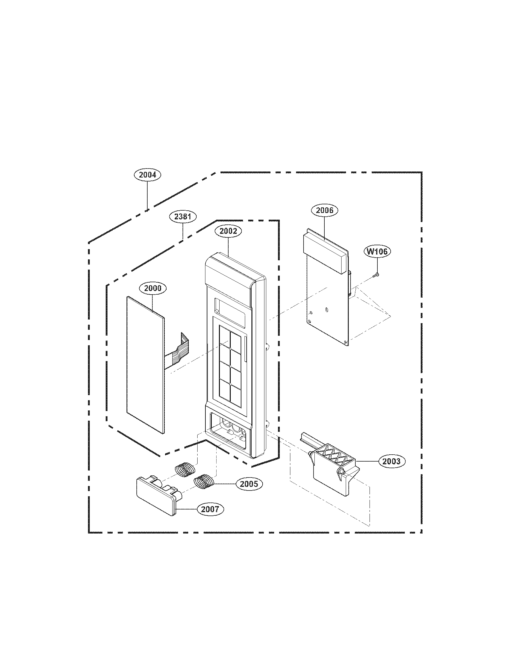 Kenmore 72179152010 controller parts diagram