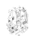 LG LFC21770ST/03 case assembly parts diagram