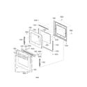 LG LRG3093ST/00 door parts diagram