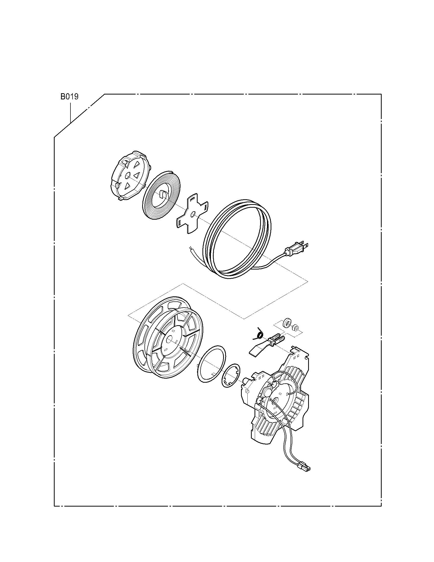 Kenmore 72124195501 exploded view parts diagram
