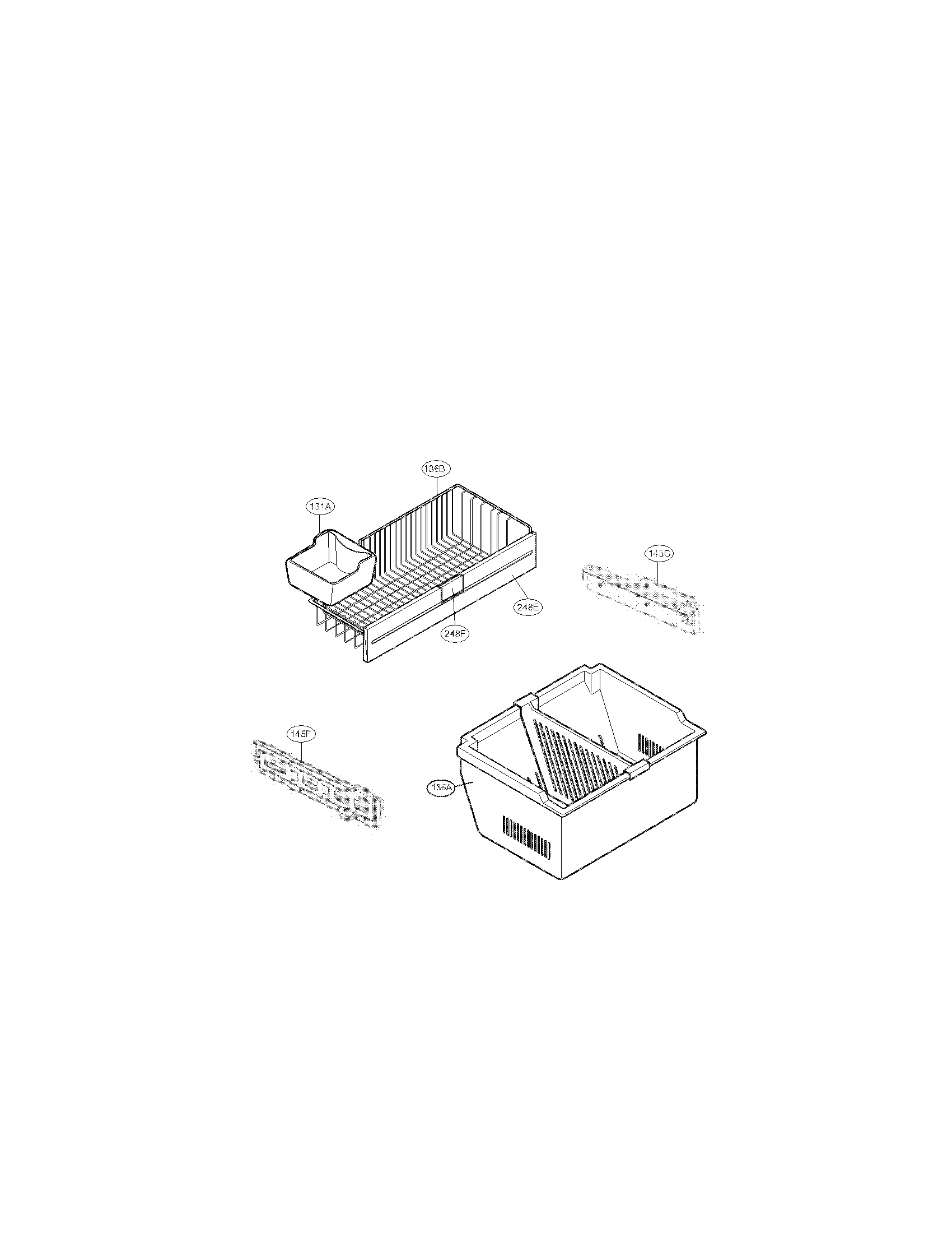 Kenmore Elite 79576283600 freezer parts diagram