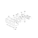 LG LWS3010ST lower door parts diagram