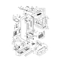 Kenmore Elite 79571056011 case parts diagram
