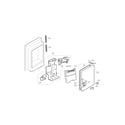 Kenmore Elite 79571056011 ice maker & ice bin parts diagram