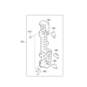 Kenmore 72162752100 latch board parts diagram