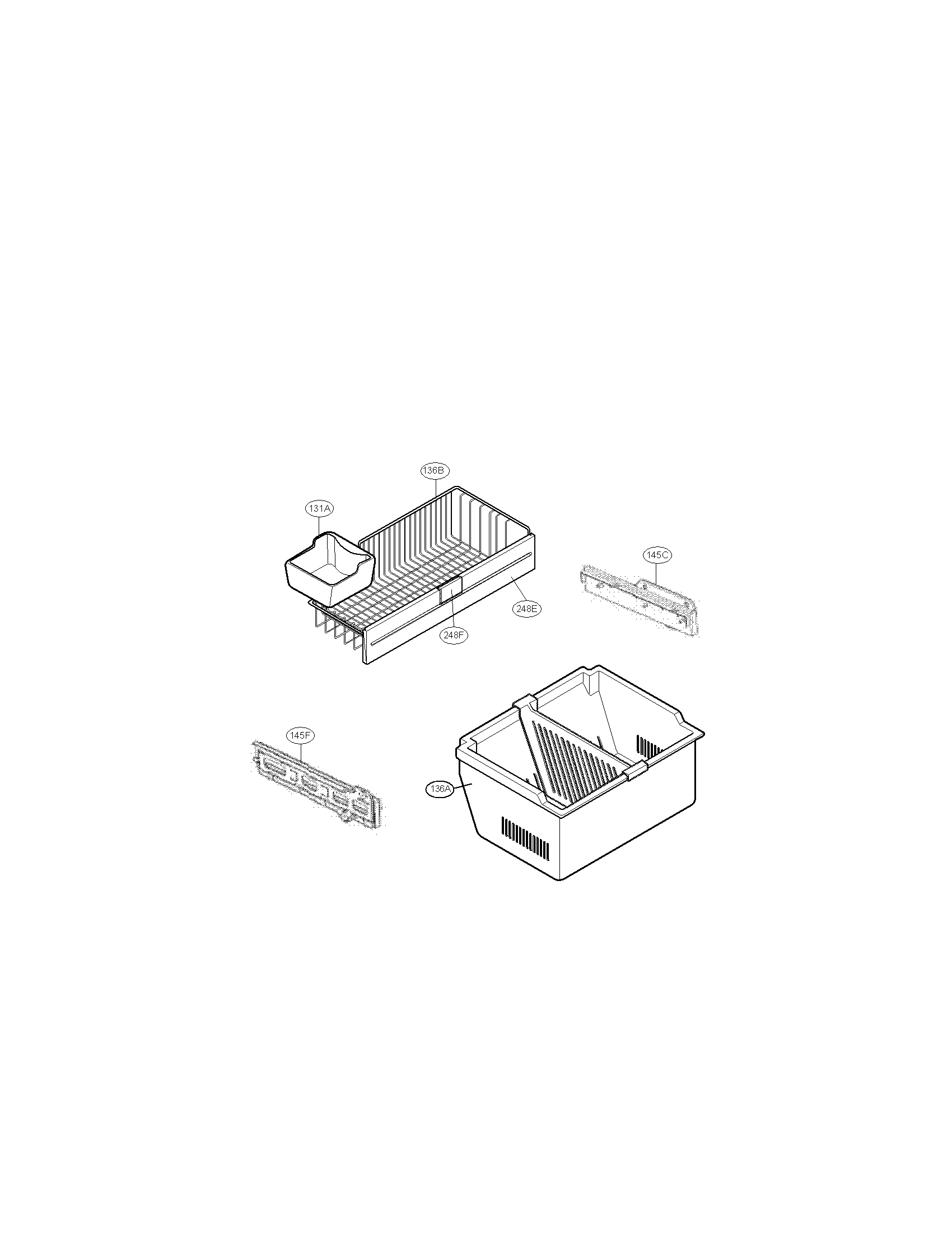 Kenmore Elite 79578343803 freezer parts diagram