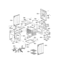 LG LRE3012SB cavity parts diagram