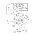 LG LRE3012SW drawer parts diagram
