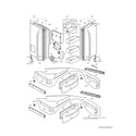 Kenmore Elite 79579779901 door parts diagram