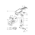 LG WM2350HRC dispenser assembly diagram