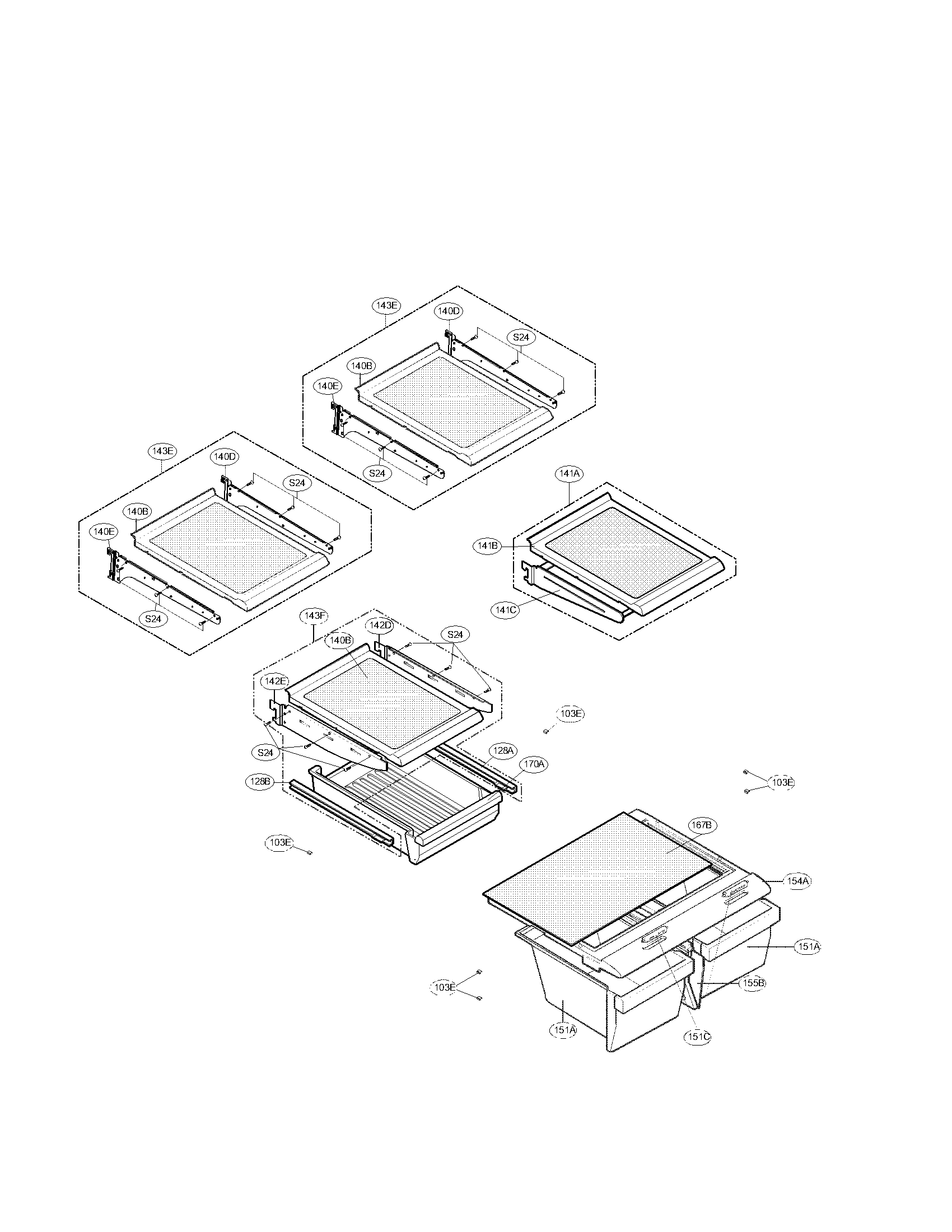 Kenmore 79579004901 refrigerator parts diagram