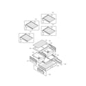 Kenmore 79571019012 refrigerator parts diagram