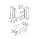 Kenmore 79571026012 door parts diagram