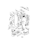 LG LMX25986ST/00 case parts diagram