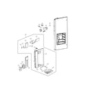 LG LMX25986ST/00 dispenser parts diagram