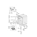 LG LSDF795ST tub assembly parts diagram