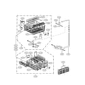 LG LSDF795ST rack assembly parts diagram