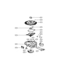 LG LDS4821ST sump assembly parts diagram