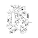 Kenmore Elite 79572042110 case parts diagram