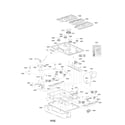 LG LCG3611ST/00 exploded view parts diagram