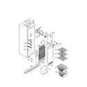 LG LRSC26911TT freezer compartment parts diagram