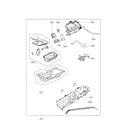 LG DLGX5171W guide assembly parts diagram