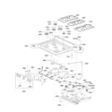 LG LRG3091ST/00 cooktop parts diagram