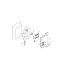 LG LFX25971SW/02 ice bank part diagram