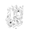 LG LFX25971ST/03 case parts diagram