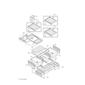 LG LFX25971ST/03 refrigerator parts diagram