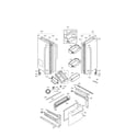 LG LFX25975ST/02 door parts diagram