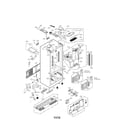 LG LFX25991ST/01 case parts diagram