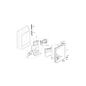 Kenmore Elite 79571054013 ice maker and ice bin parts diagram