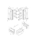 Kenmore 79577306601 door parts diagram