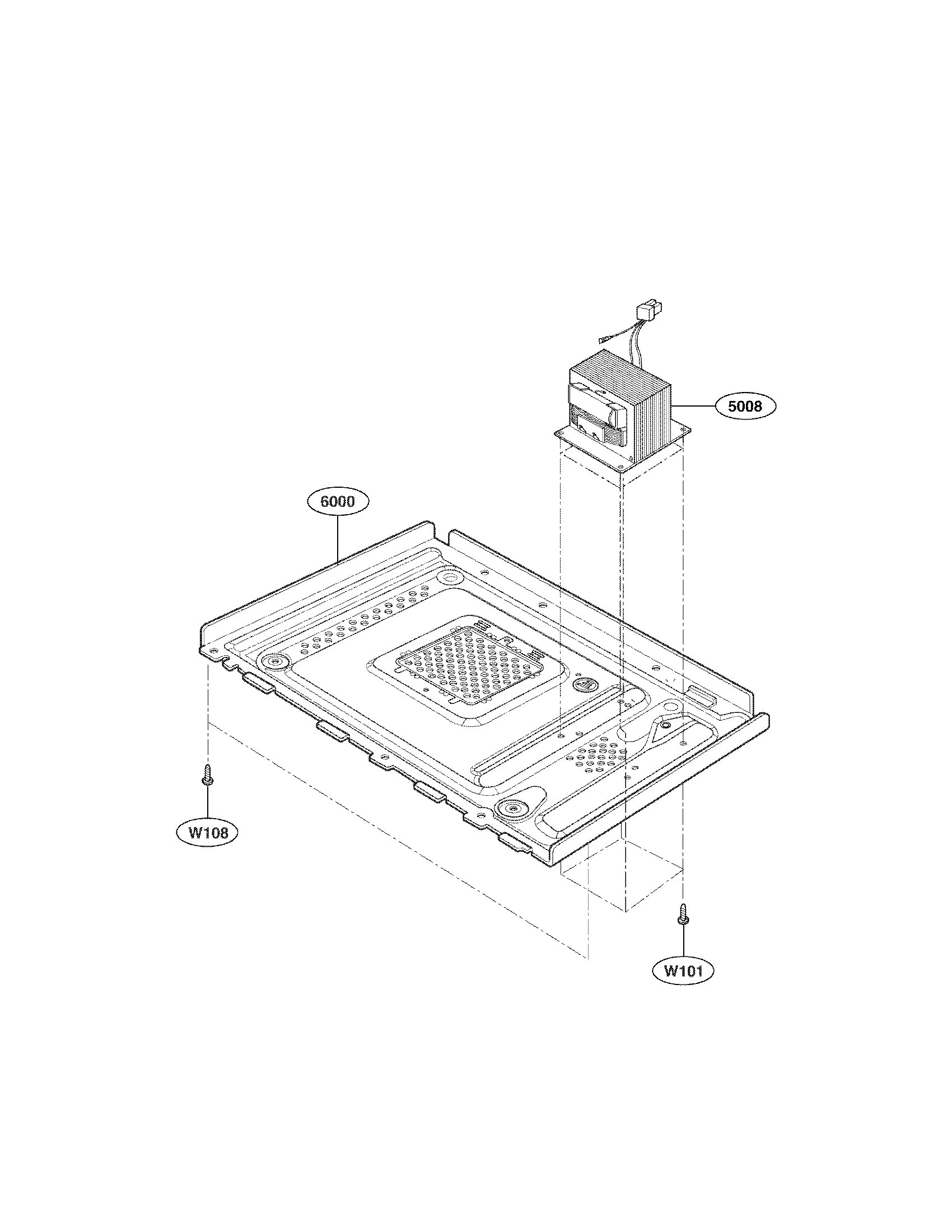 Kenmore 72166222011 base plate part diagram