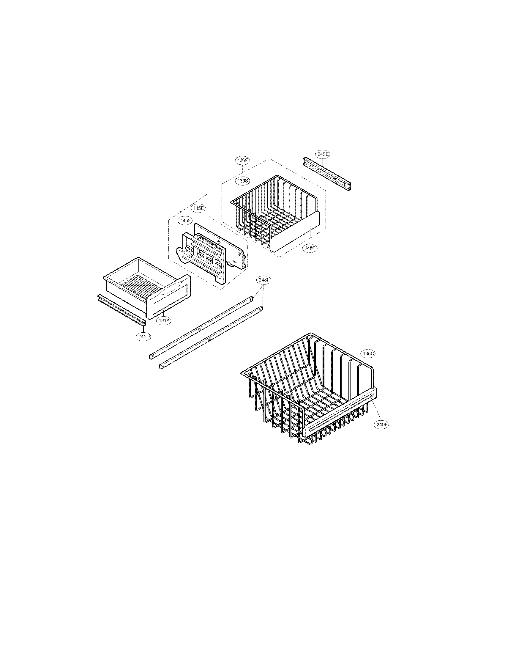 LG LRBC22544ST freezer parts diagram