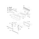 LG LDG3035SW controller parts diagram