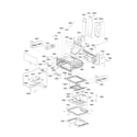 LG LDG3035SW upper cavity parts diagram