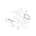 LG LDG3036ST/00 lower door parts diagram