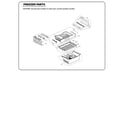 Kenmore Elite 79572353310 freezer parts diagram