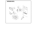 Kenmore Elite 79572353310 dispenser parts diagram