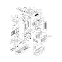 Kenmore Elite 79572042111 case parts diagram