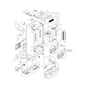 Kenmore Elite 79572043316 case parts diagram