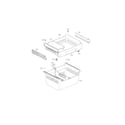 Kenmore Elite 79579044310 freezer parts diagram