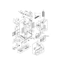 Kenmore Elite 79572099311 case parts diagram