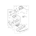 Kenmore 79681379210 panel drawer parts diagram