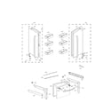 LG LFC28768SB/00 door parts diagram