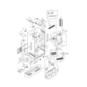 Kenmore Elite 79574099410 case parts diagram