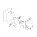 Kenmore Elite 79574099410 ice maker parts diagram