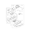 LG DLGX4271W panel drawer parts diagram
